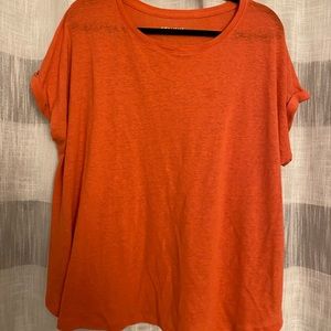 Ava & Viv coral tshirt